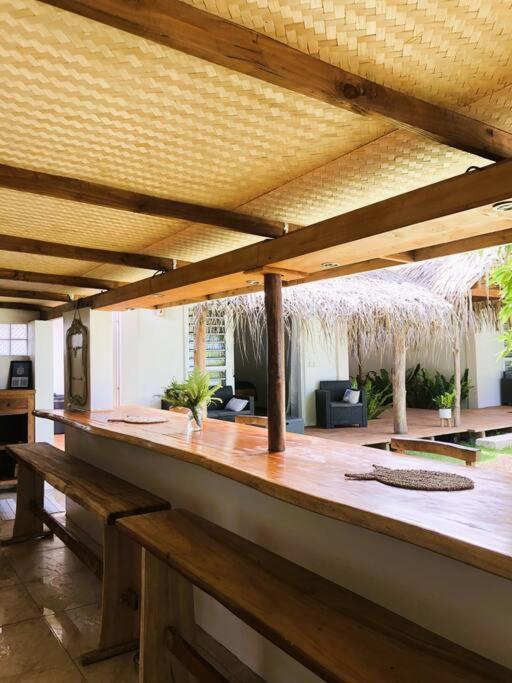 Bungalow Tiarii, Avec Acces Direct A Une Plage Privee Tevaitoa Exterior photo