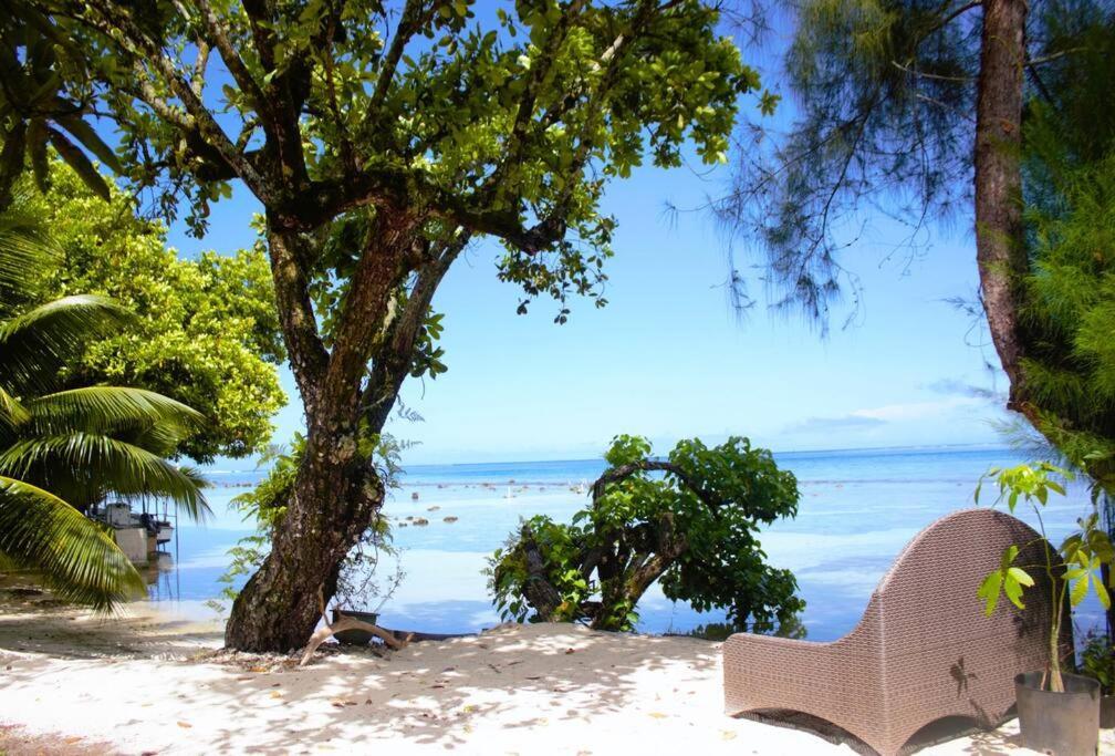 Bungalow Tiarii, Avec Acces Direct A Une Plage Privee Tevaitoa Exterior photo